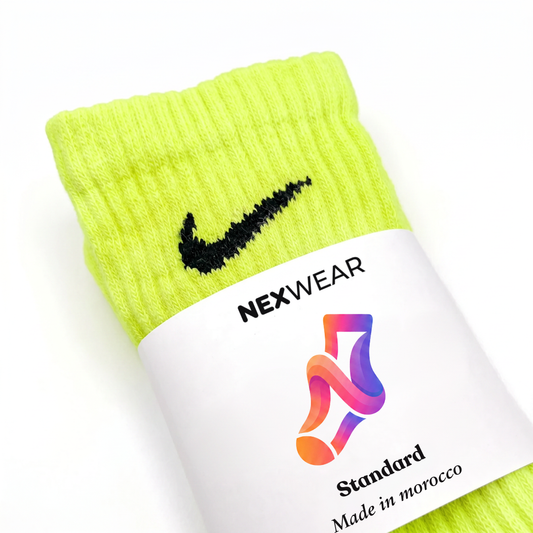Tennis - Light Green Nike Socks