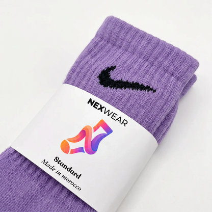 Grape - Purple Custom Nike Socks