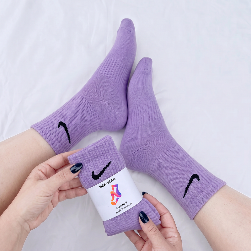 Grape - Purple Custom Nike Socks
