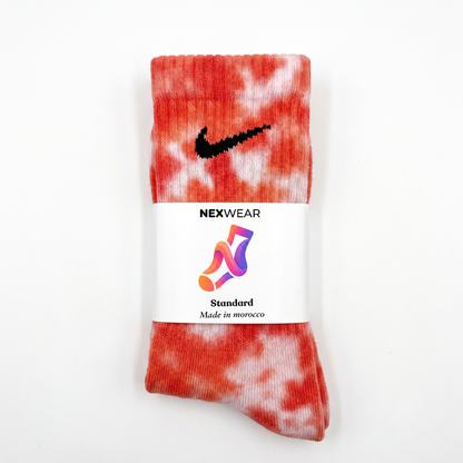 Lollipop - Red Tie-Dye Nike Socks