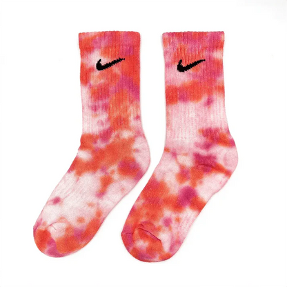 Chaussettes Nike Galaxy - Bleu et Rose Tie-Dye