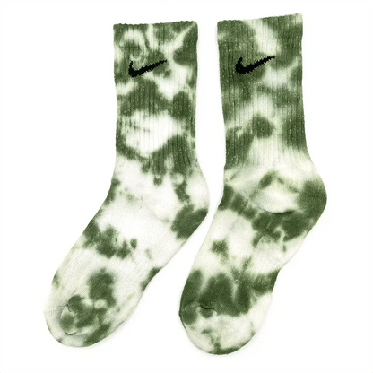 Forest – Green Tie-Dye Nike Socks