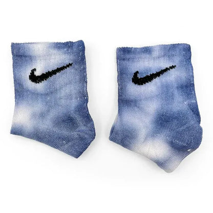 Bleu – Chaussettes montantes Nike Tie-Dye