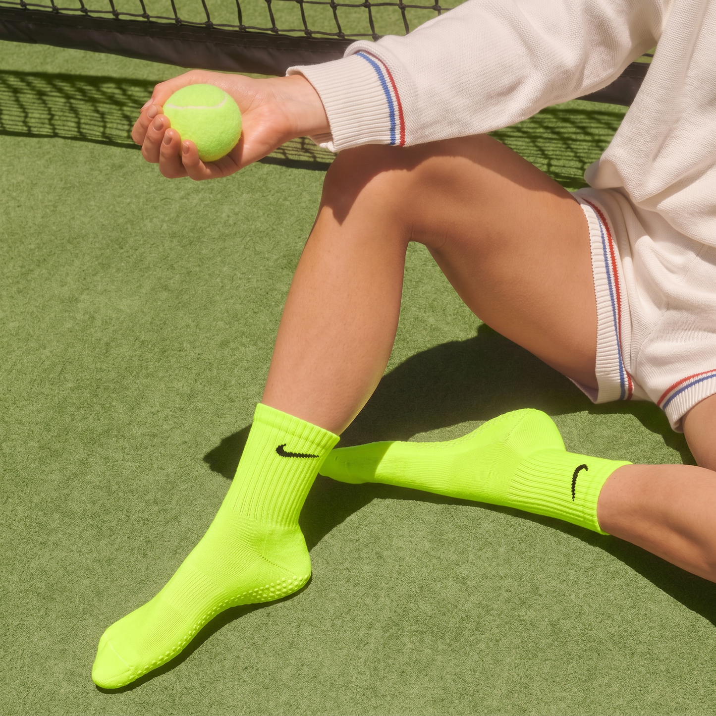 Tennis - Chaussettes Nike vert clair